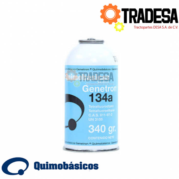 Genetron 134a .340 Gr Sellada 7502218490053 GENETRON 134A 