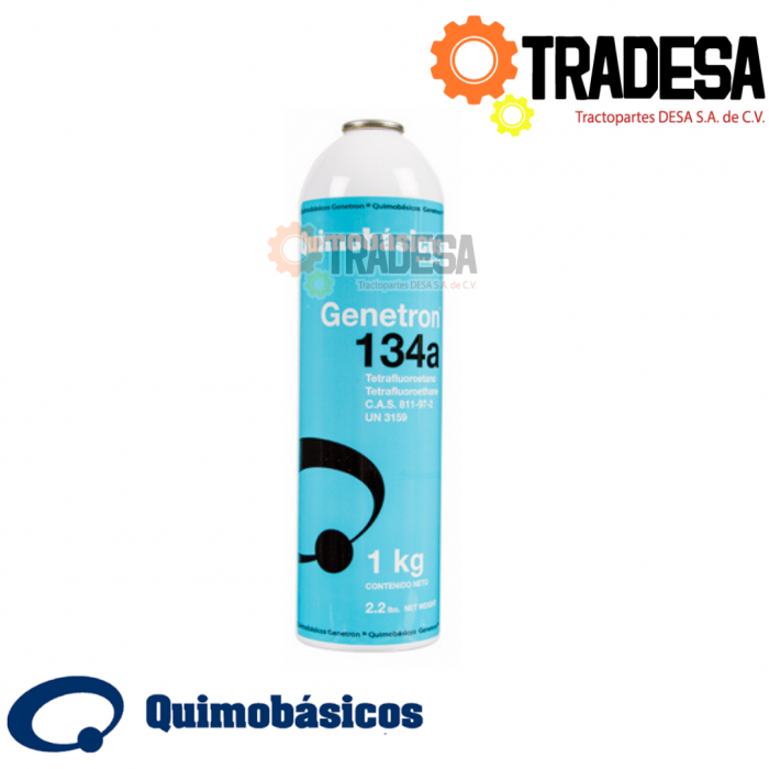 Genetron 134a 1kg QUIMOBASICOS 75022184900600 