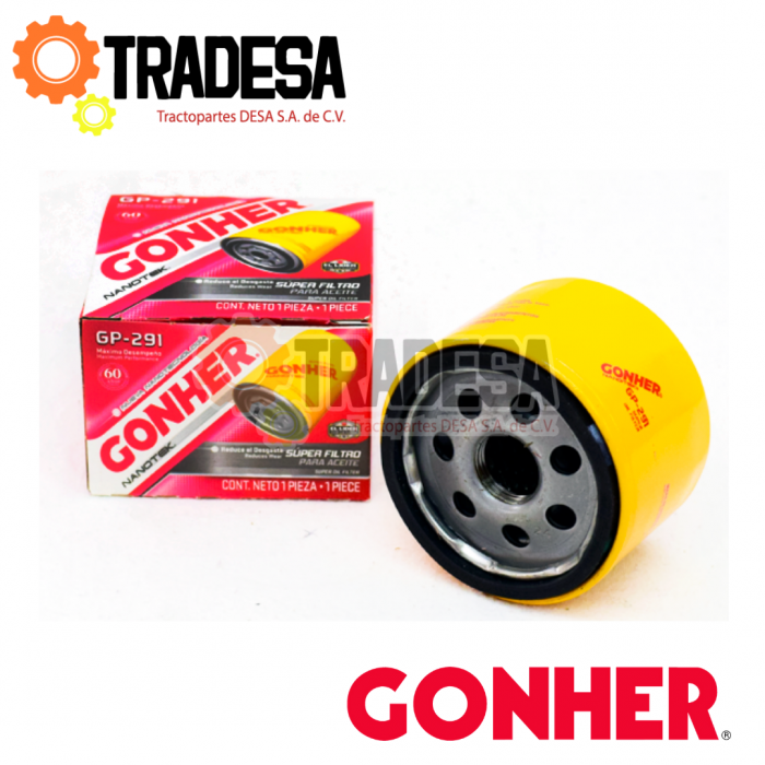 Filtro De Aceite Nissan Aprio, Platina GONHER GP291 