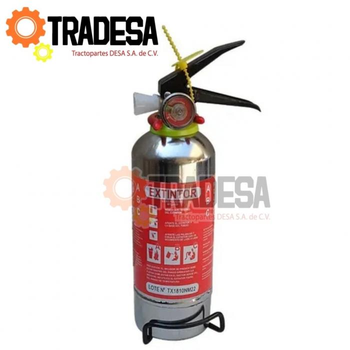 Extinguidor Cromo Aluminio IMPORTACION ALLEXT-2002C 