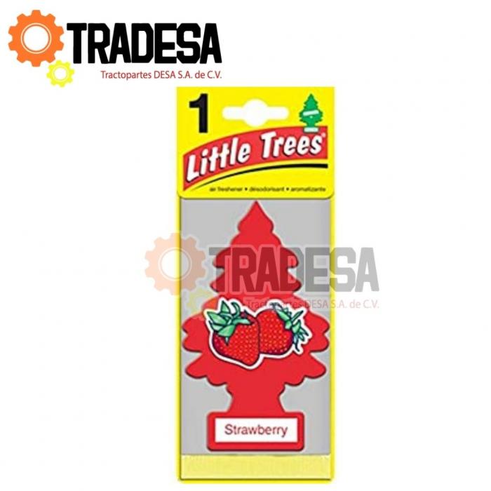 Aromatizate Automotriz Forma Pino Aroma A Fresa LITTLE TREES 0486783 