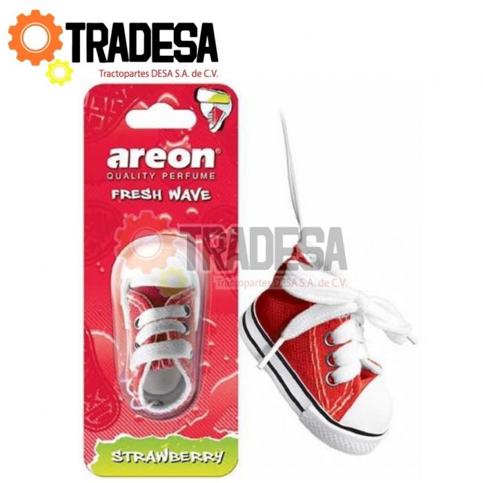 Aromatizante Automotriz Tenis Strawberry AREON 0486685 