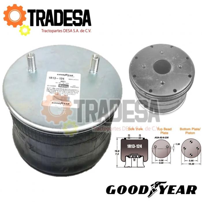 Bolsa De Aire Hendrickson (w01-358-8710, W01-358-8755, C-22045, B-22046, C-21623) GOODYEAR 1R13-124 1R13-124