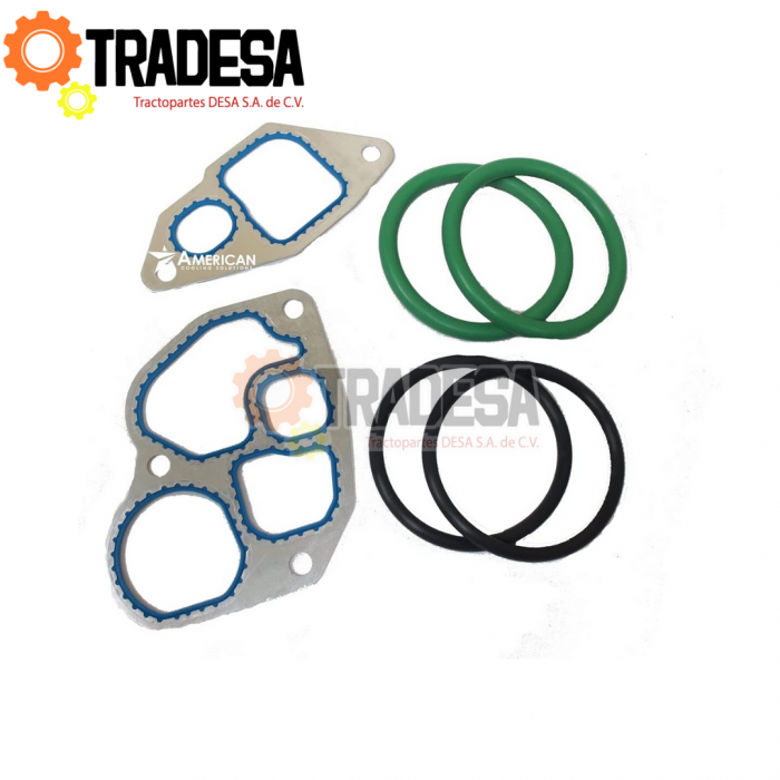 Kit De Empaques De Enfriador De Aceite 7.3l, Dt466, Dt530, T444e INTERNATIONAL 1815904C2 