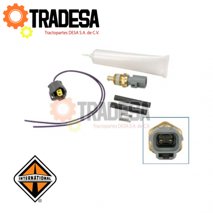 Sensor De Temperatura Refrigerante International Dt466, Dt466e (incluye Conector) INTERNATIONAL 1889995C1 