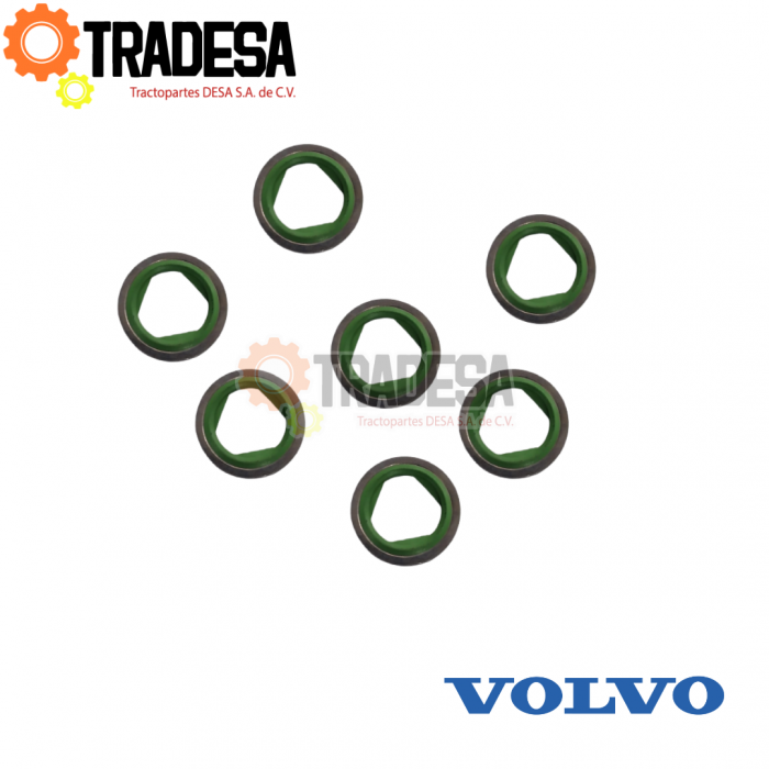 Arandela Con Goma Pegada Volvo D12, D13 VOLVO 20869259 