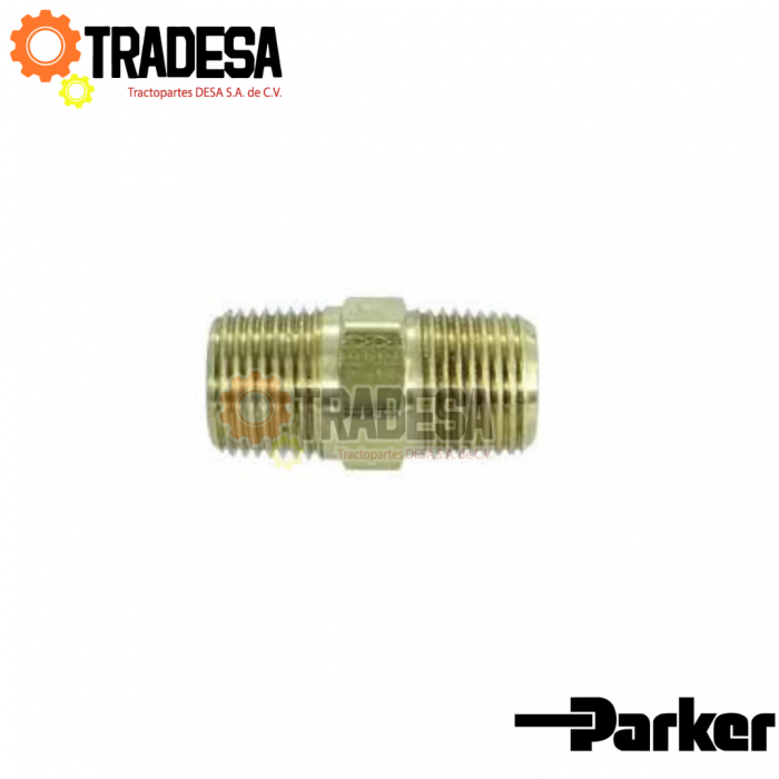 Niple De 1/2 X 1/2 Macho PARKER 216P-8 