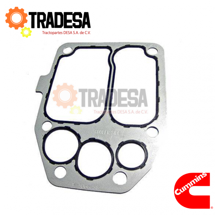 Empaque Enfriador De Aceite Cummins N14 Base (3064283) CUMMINS 3066298 71695323094