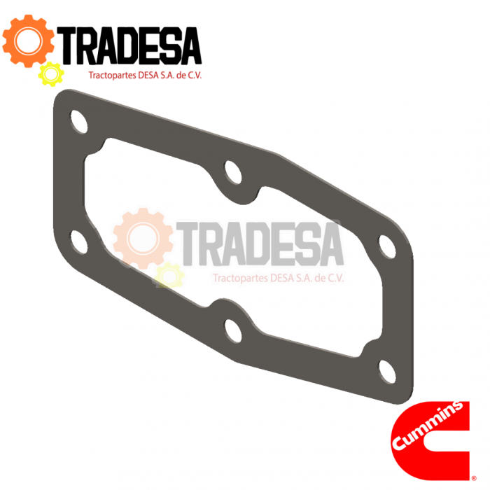 Empaque De Enfriador De Aceite Cummins 350-400, N14 Base Salida Agua CUMMINS 3069098 