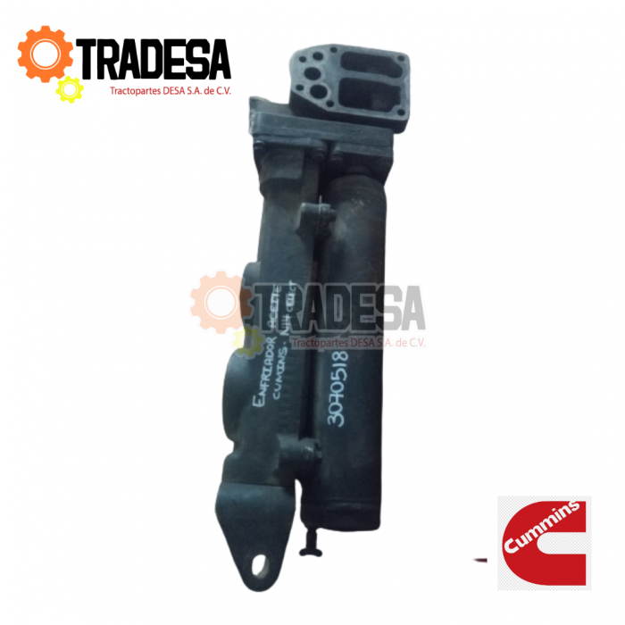 Base De Filtro De Aceite Con Enfriador De Aceite Cummins N14 CUMMINS 3070518 