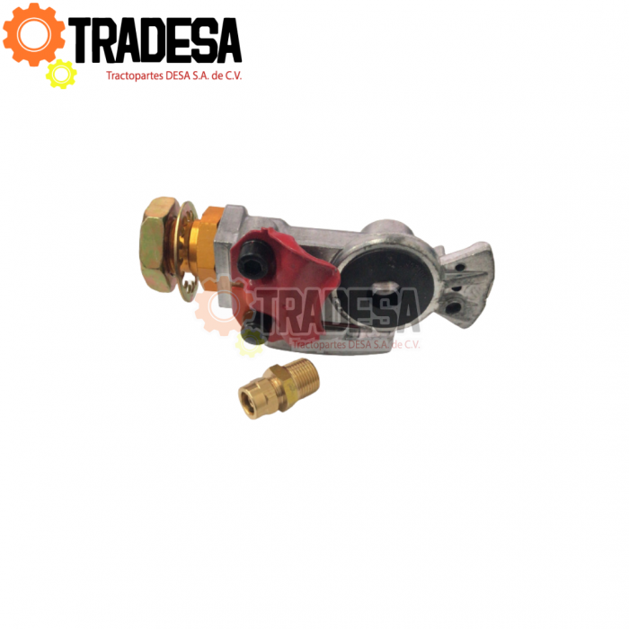 Manita Con Valvula Y Niple Roja RAMSA 36154 