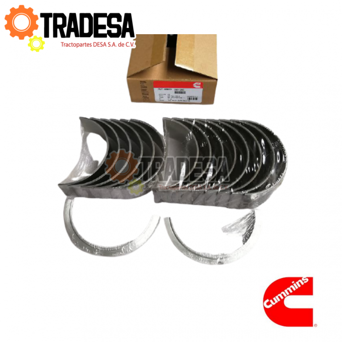 Metal De Bancada Cummins 350/400 Juego Std CUMMINS 3801260 