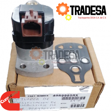 Actuador De Dosificacion De Combustible Cummins Isx Egr CUMMINS 4089985RX 