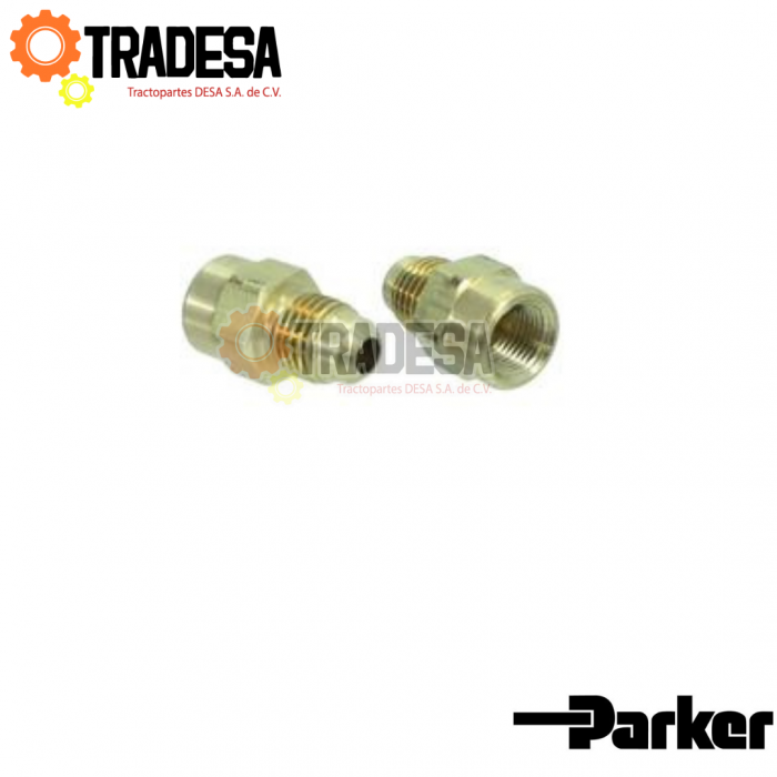 Conector Campana 1/4 Hembra A 1/8 Macho PARKER 46F-4-2 71703635839