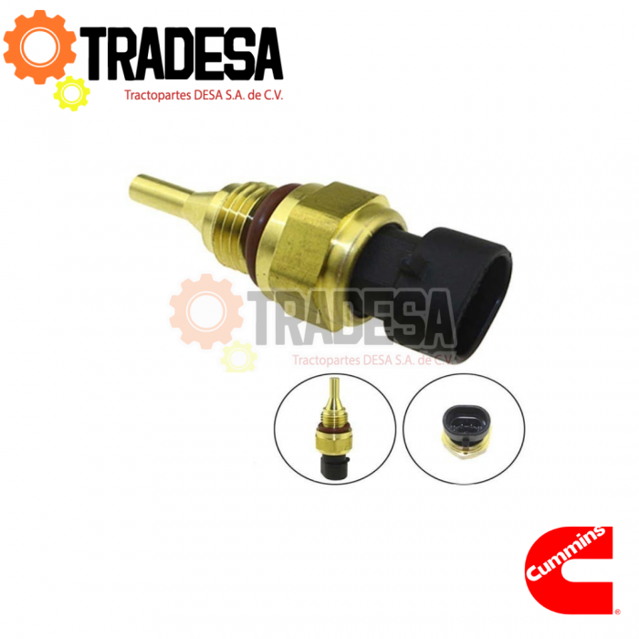 Sensor De Temperatura De Refrigerante, Aceite O Combustible Cummins N14, Isx (3096153, 3865346) CUMMINS 4954905SN 