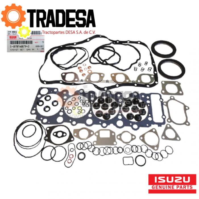 Cartera De Empaques Superior Isuzu ISUZU 5878148792 