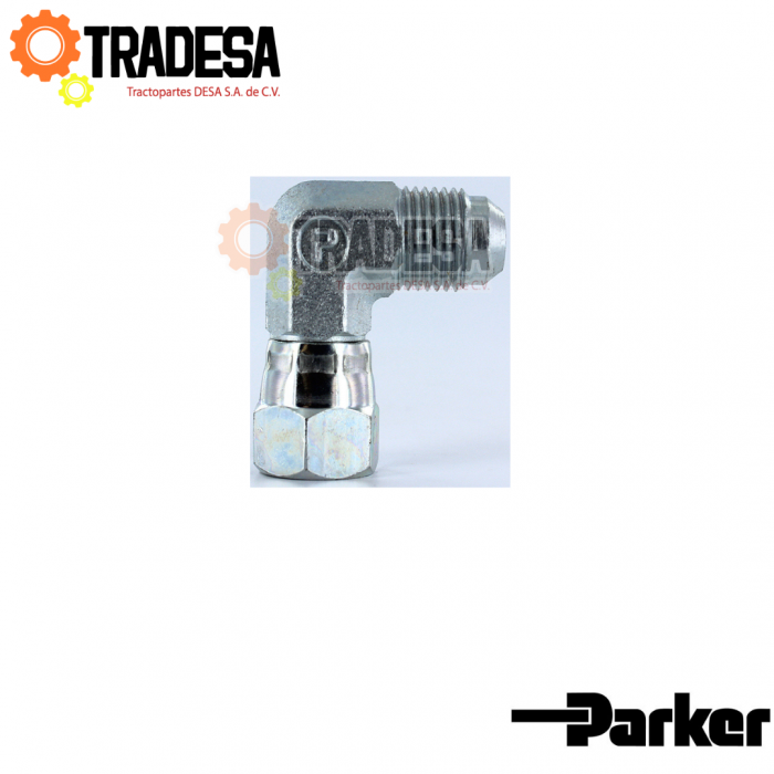 Codo 90° Tuerca Giratoria 3/8 PARKER 6C6X-S 71703718543
