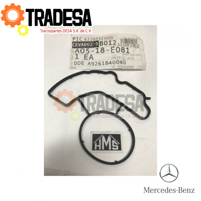Empaque De Base De Filtro De Aceite Mercedes Om926, Om924 MERCEDES A9261840080 71698166536