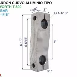 Albardon Kenworth Aluminio Curvo IMPORTACION A-27-AMAF A-27-AMAF