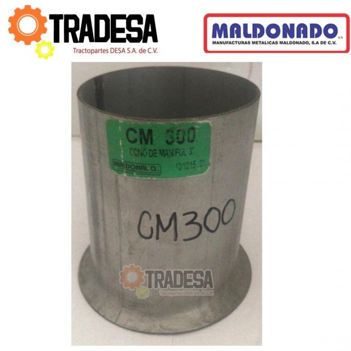 Cono De Turbo Galvanizado 3 MALDONADO CM300 71703875611