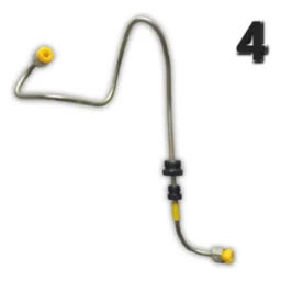 TUBO DE INYECCION #4 MERCEDES-BENZ Cmd 3606703833 71751044822