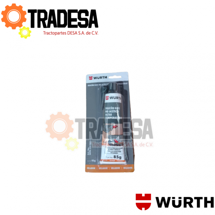 Silicon Gris 85g. WURTH 0890324085 