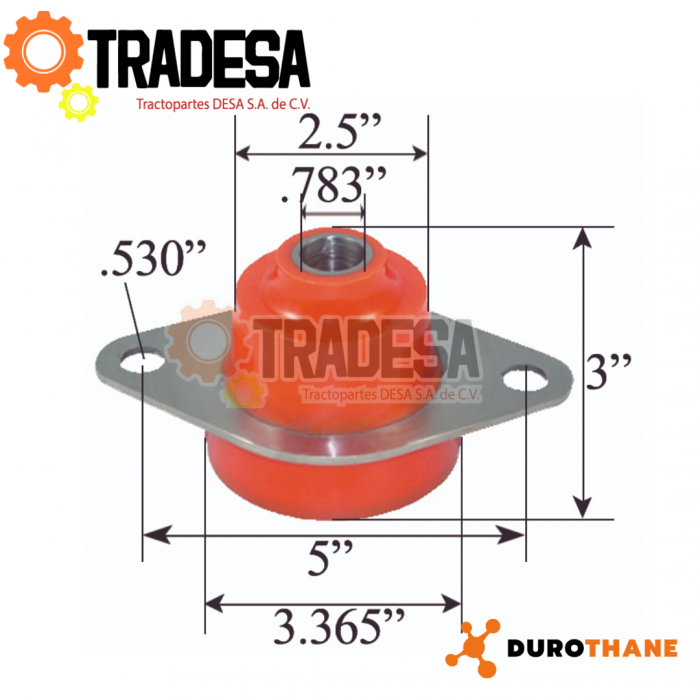 Soporte Para Motor Navistar International DUROTHANE DT1881 