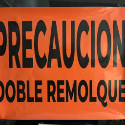 CALCOMONIA DE PRECAUCION DONLE REMOLQUE Importacion CALCOMANIA 71750446414