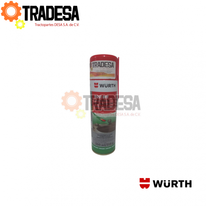 Desoxidante Con Accion Anticorrosiva 215gr (rost Off) WURTH 89020011026 