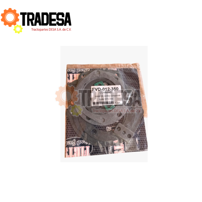 Juego De Empaques Compresor Cummins Ntc 350 Firts Diesel Gaskets VD-012-350 
