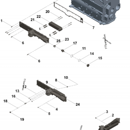 Enfriador De Aceite Cummins Isx Egr (4965482) CUMMINS 4955831 71750715485