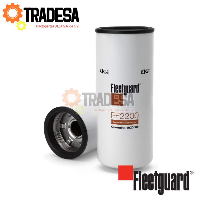Filtro Combustible Kenworth,freightliner,international FLEETGUARD FF2200 1PFF2200