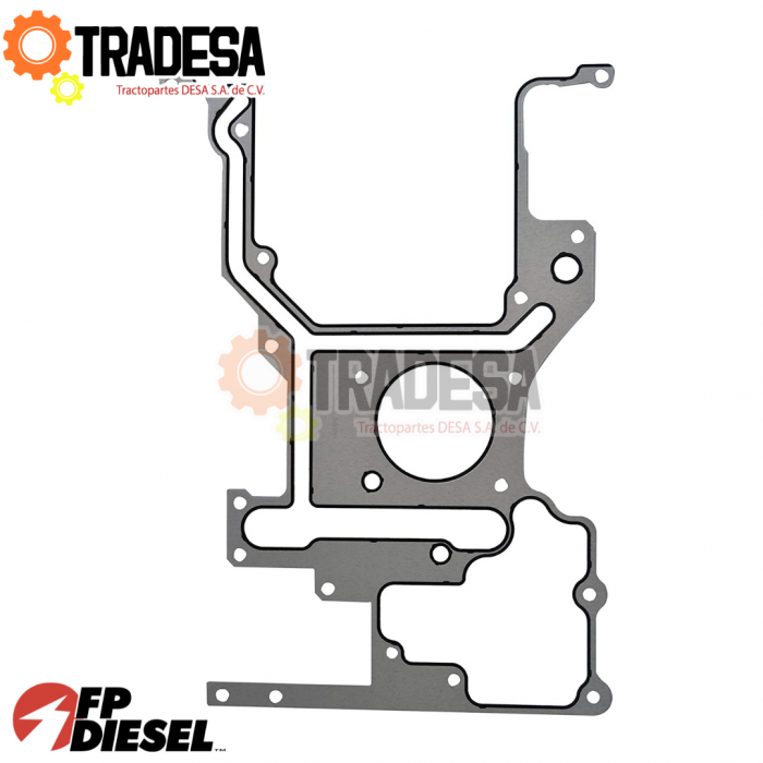 Empaque De Carcaza Frontal O Tapa De Distribucion Cummins Isx (4089757, 4101883, 4026694, 3681145, 3680876) FP DIESEL FP-4985562 