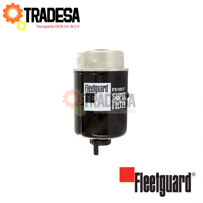 Filtro De Combustible Separador John Deere FLEETGUARD FS19517 