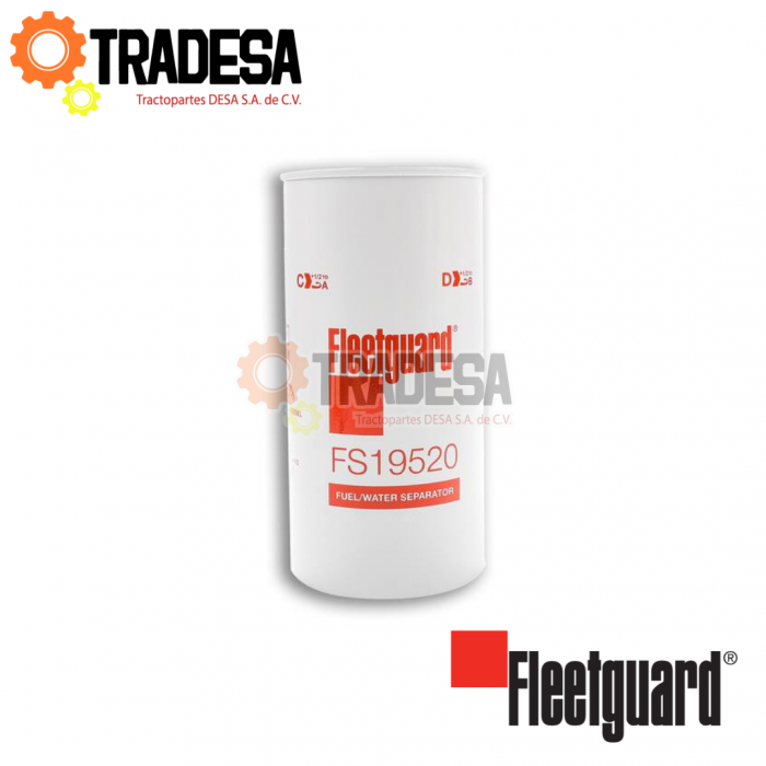 Filtro De Combustible Separador Chevrolet Kodiak FLEETGUARD FS19520 71733861871