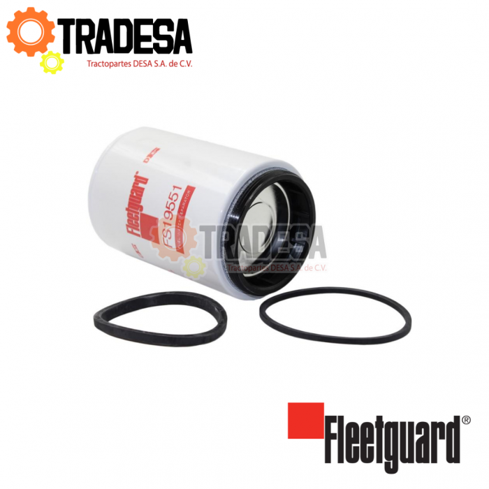 Filtro De Combustible Separador FLEETGUARD FS19551 71692662292