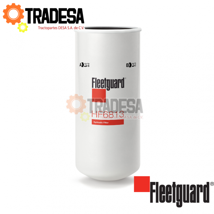 Filtro De Aceite Hidraulico John Deere 6068 Hf6813 FLEETGUARD HF6813 