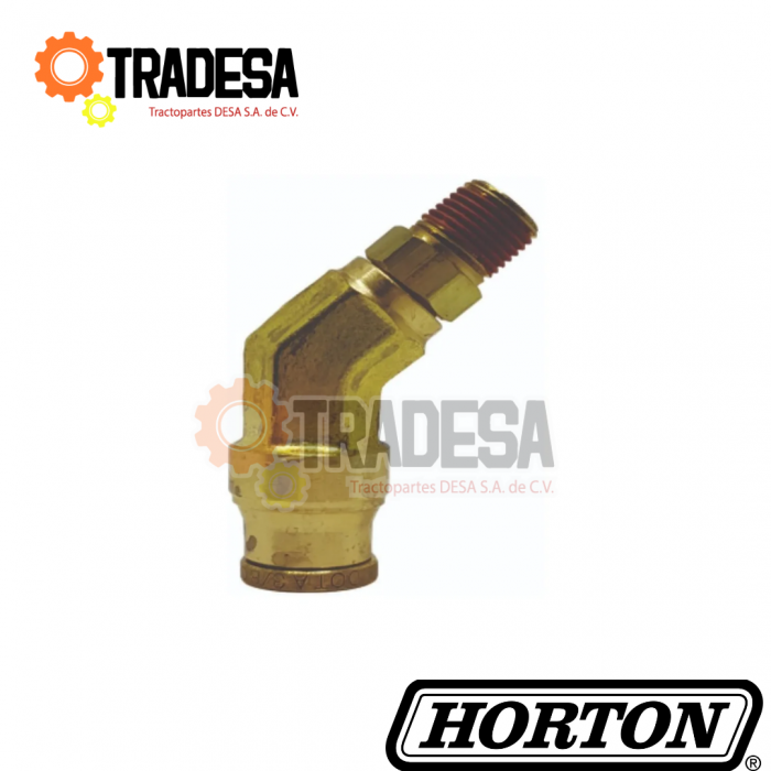 Conexion 45°, 1/8 Npt, A 1/4 Manguera HORTON HOR4780 