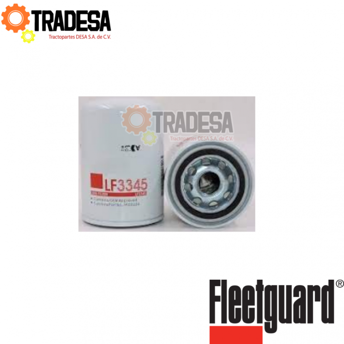 Filtro De Aceite Abg Construccion FLEETGUARD LF3345 