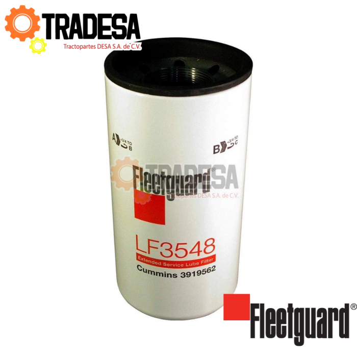 Filtro De Aceite FLEETGUARD LF3548 
