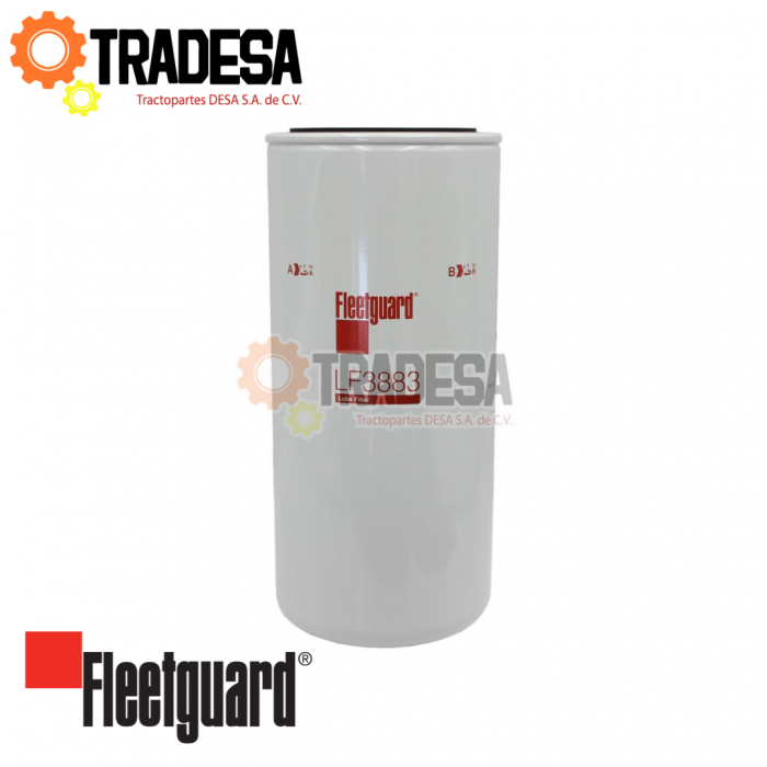 Filtro De Aceite Fleetguard FLEETGUARD LF3883 71692291350