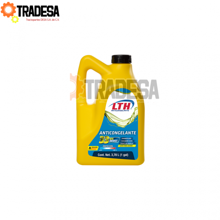 Anticongelante 33wx Resist Listo Para Usarse 3.78 Lt LTH 7501121634462 7501121634462