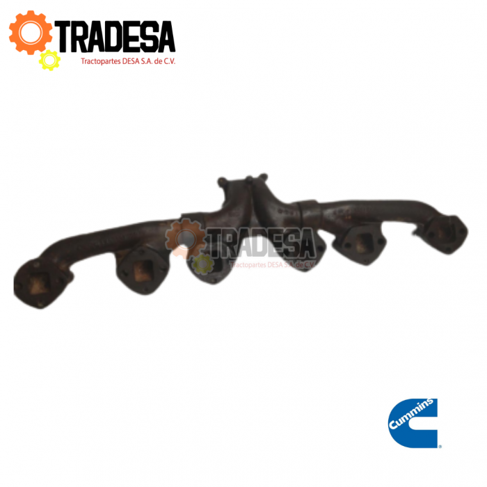 Multiple De Escape Cummins 350/400, Nt855 (manifold) Sn ( Se Utiliza Con 3053137,3053138) CUMMINS 3052859SN 71706223946