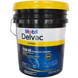 Aceite De Motor Diesel Sae 15w40 Delvac 1300 Super Ck-4 Cubeta MOBIL 123091 71695341748