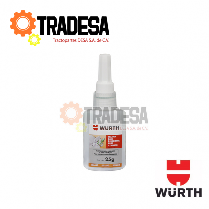 Sellador Rodamientos Bujes Y Cojinetes WURTH 0893 603 026 