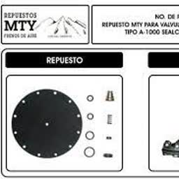 Repuesto De Valvula A1000 REPUESTOS MTY MTY200 71698708215