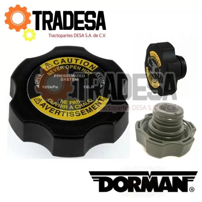 Tapon De Tanque Recuperador De Agua Freightliner Century, Columbia 15 Psi DORMAN 902-5201 71741282492