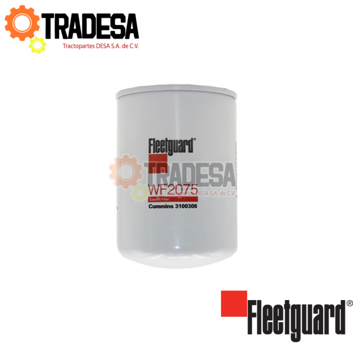 Filtro De Agua Freightliner,international,kenworth FLEETGUARD WF2075 71715279782